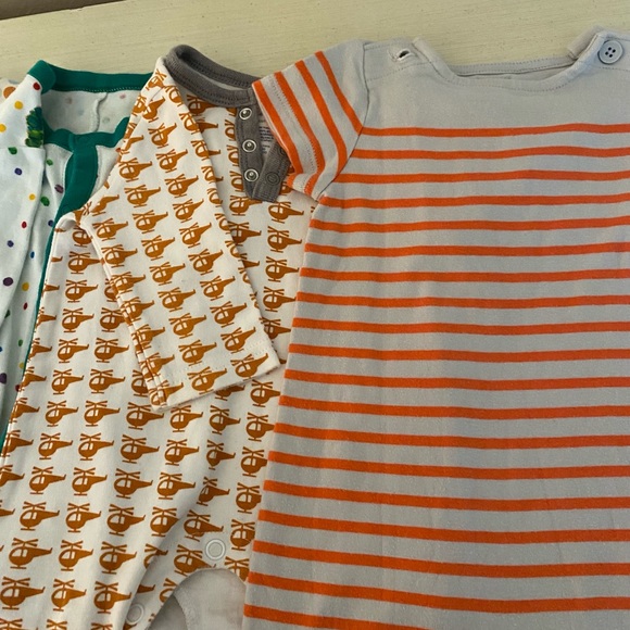 Nine 3-6 months onsies / pjs boys - Picture 3 of 5